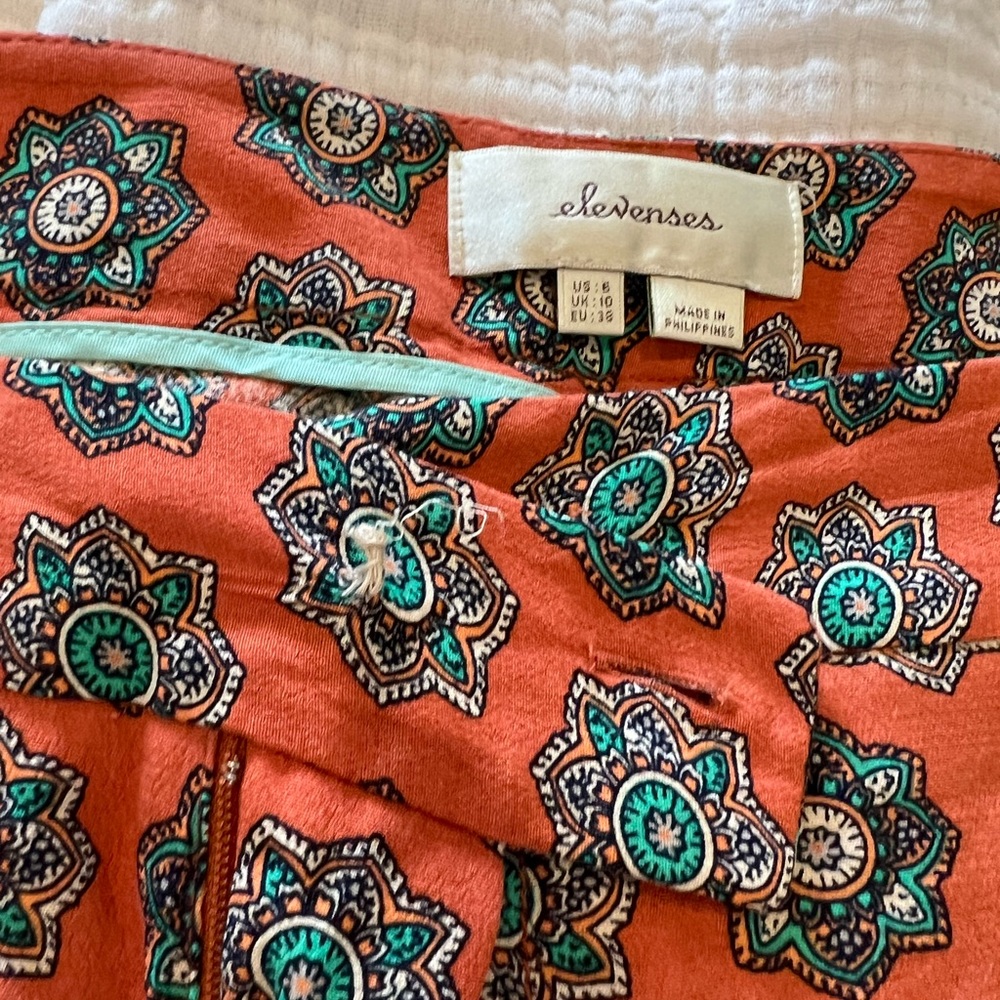 Colorful pants from Anthropologie